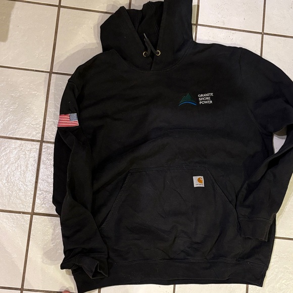 Carhartt Other - Carhartt Black Hooded Sweater